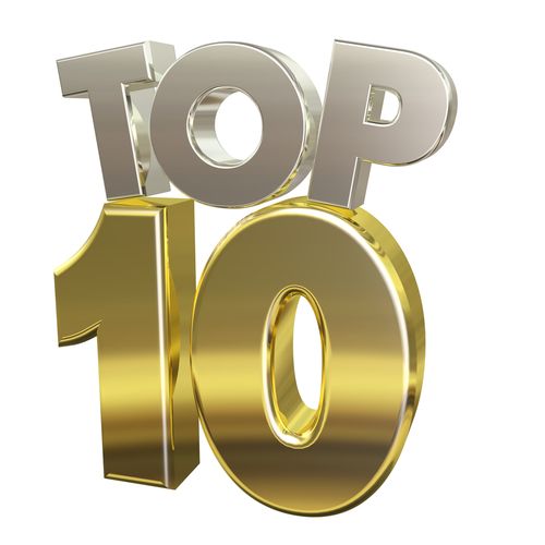 At first glance check out our Top 10 📚