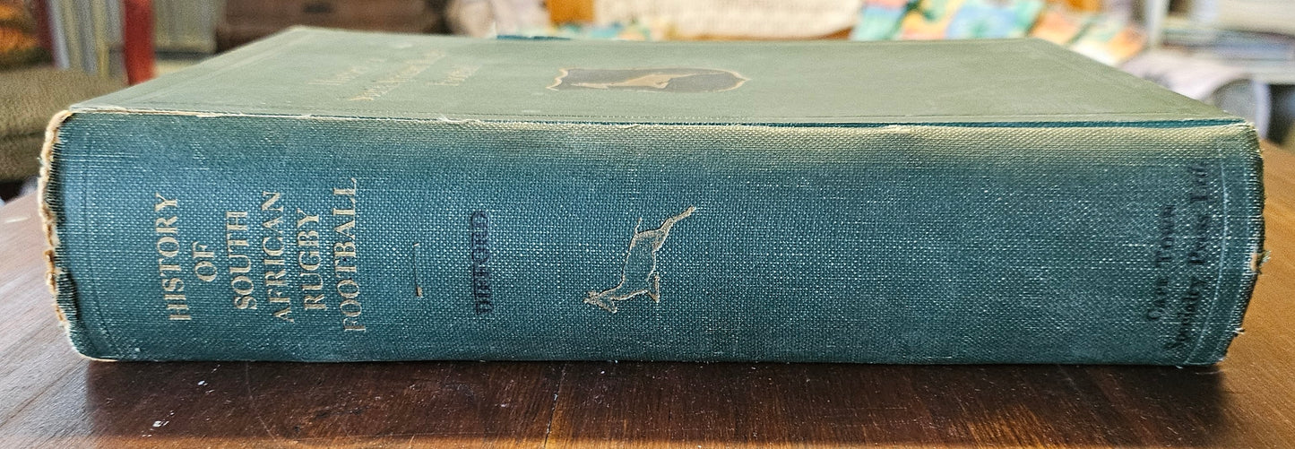 Difford Ivor, The History of South African Rugby Football (1875 - 1932)