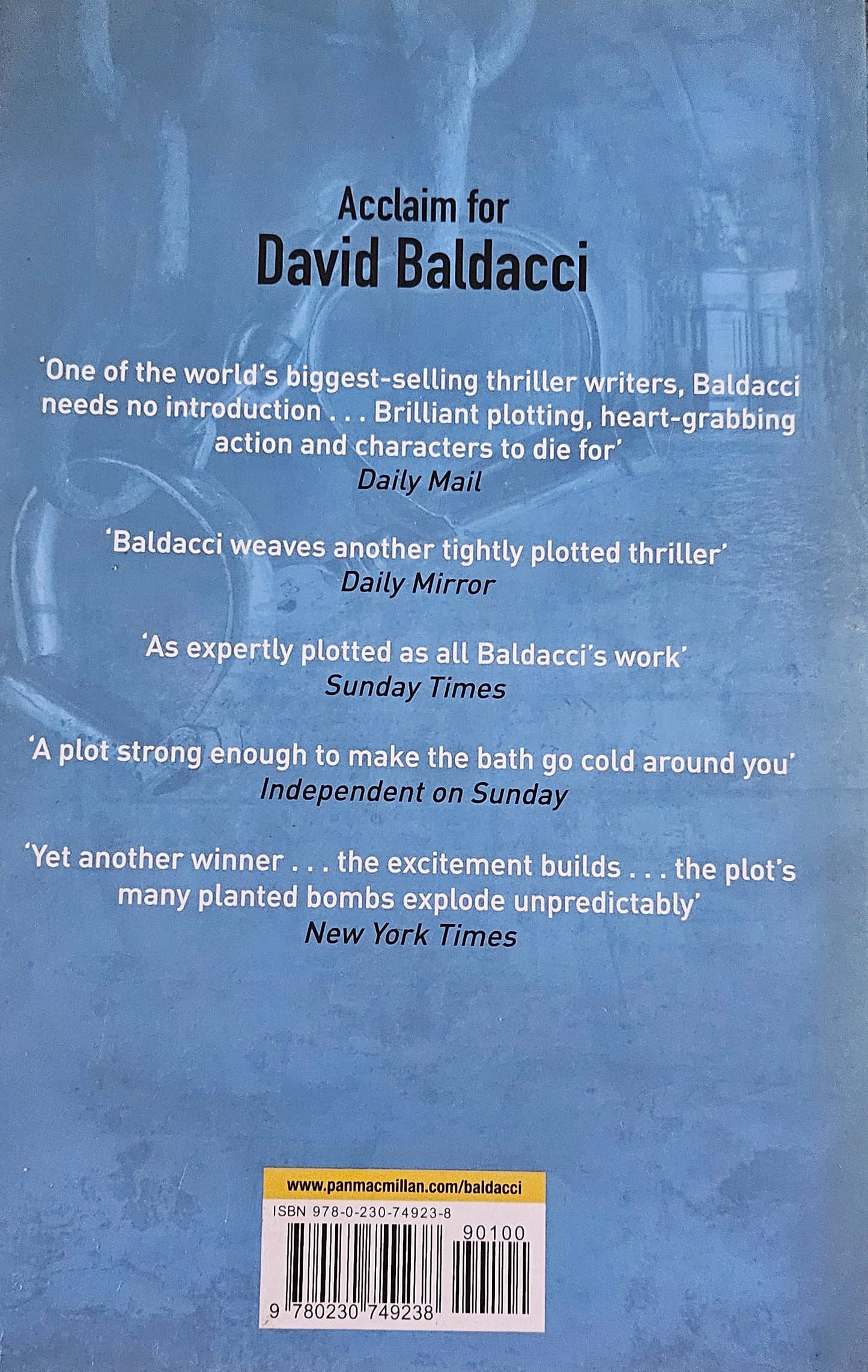 Baldacci David, The sixth Man