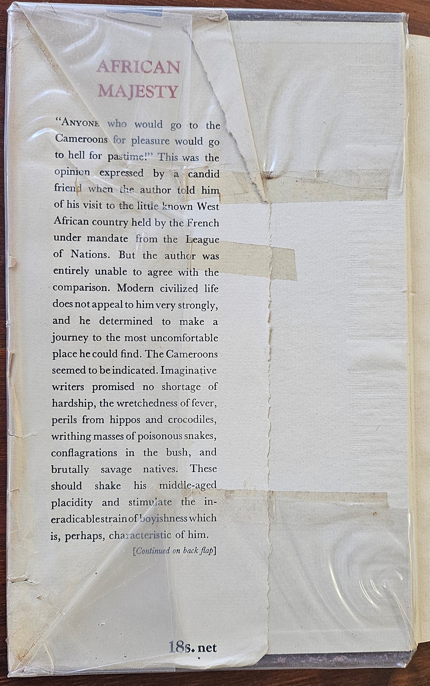 Clement F & Egerton C , African Majesty: a record of the refuge at the court of the king of Bangangté