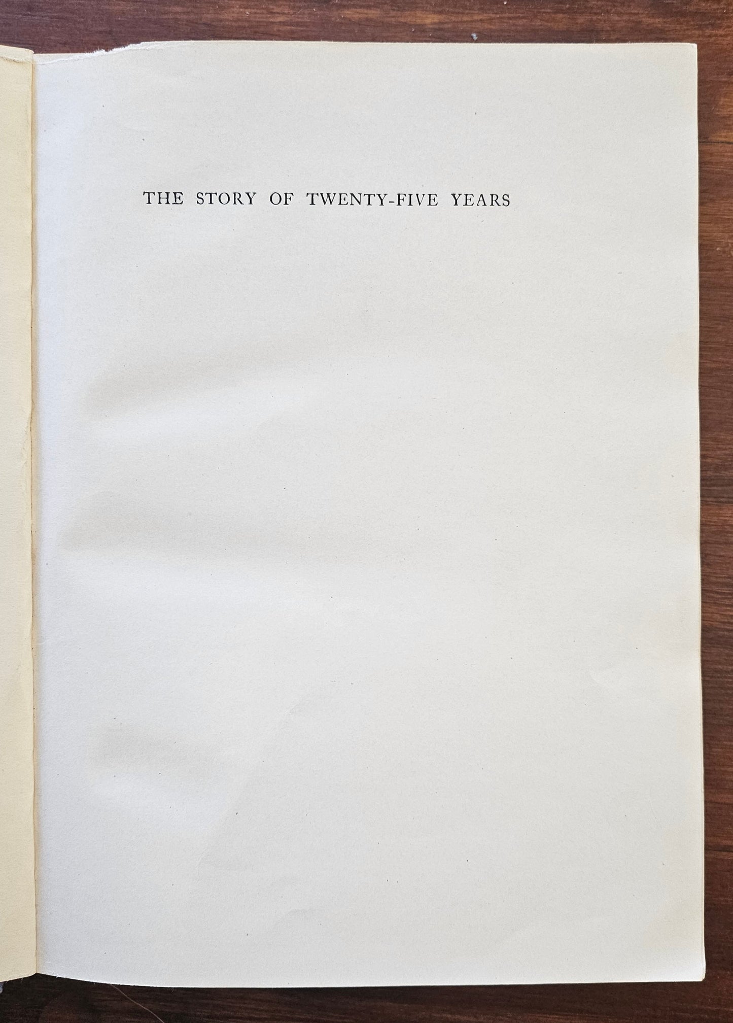 Makin W.J , story of Twenty five years celebrating the Royal silver jubilee 1910-1935