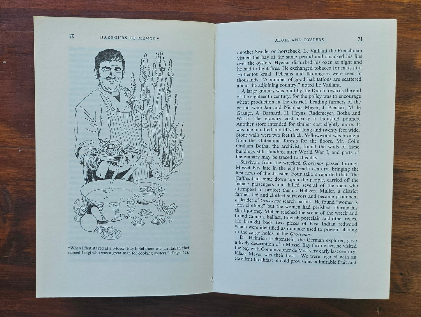 Green Lawrence, Harbours of memory