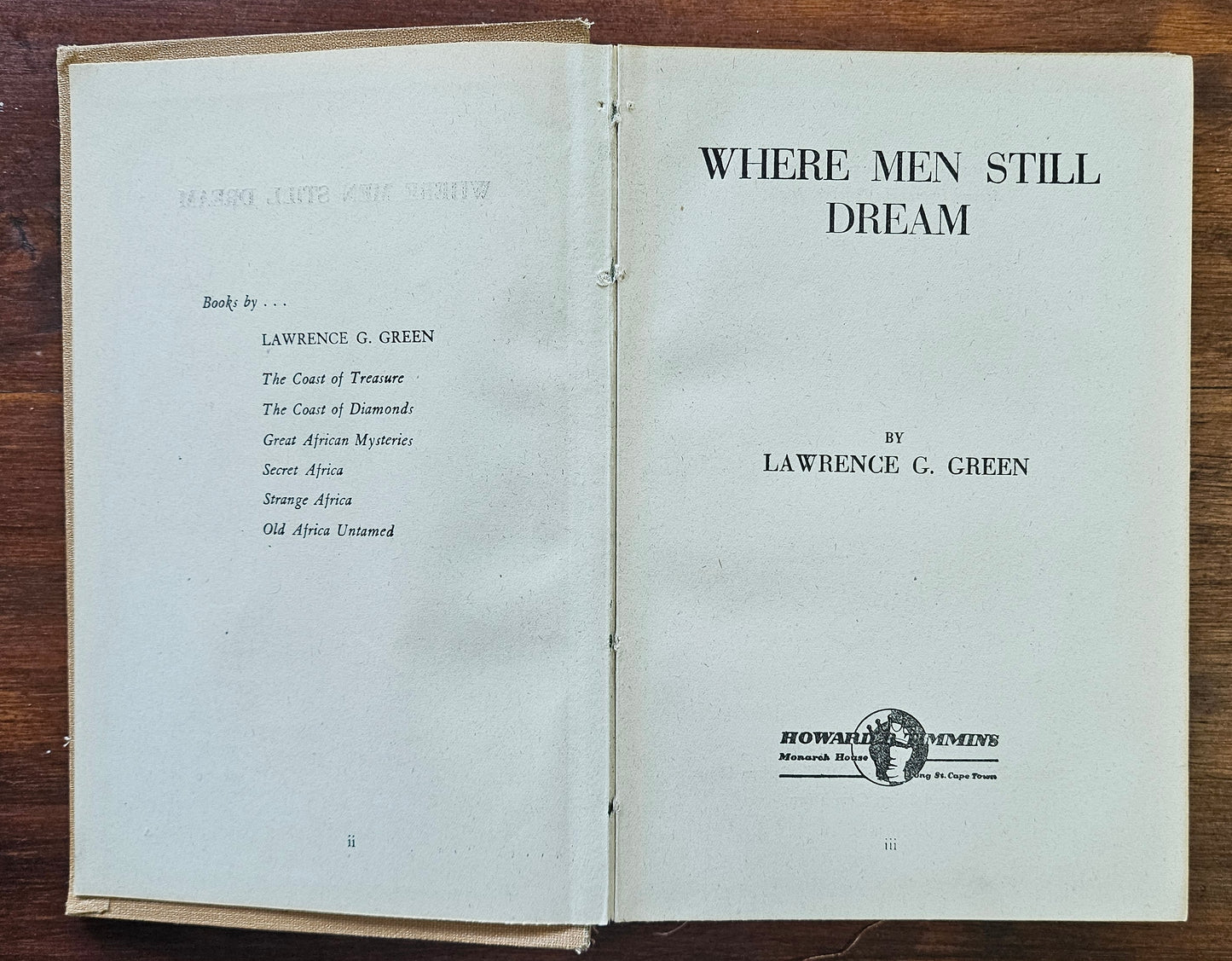 Green Lawrence, Where men still dream