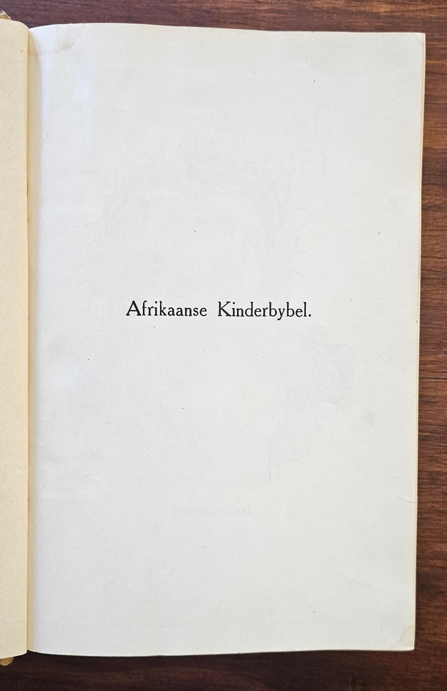 Conradie W.J ,Die Afrikaanse kinderbybel