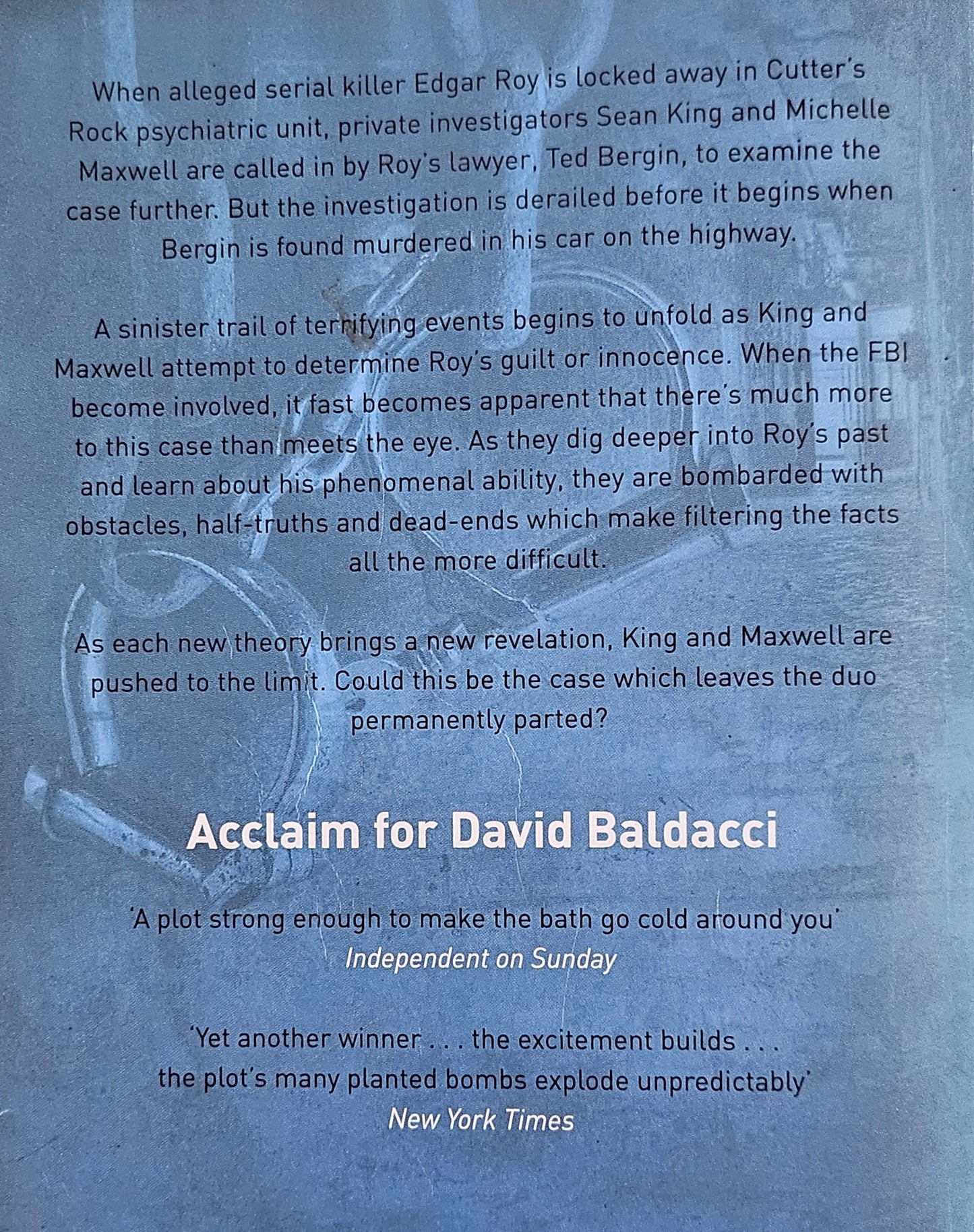 Baldacci David, The sixth Man