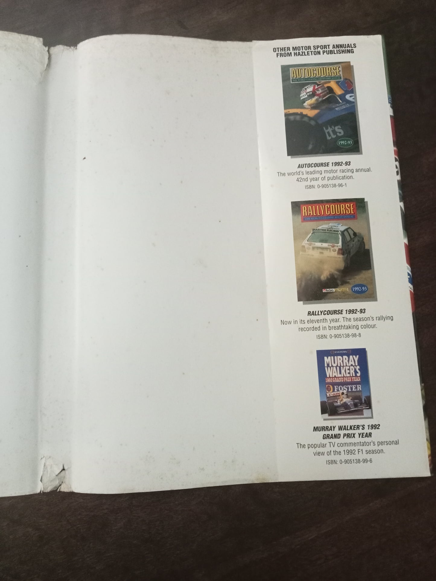 Motocourse 1992-93