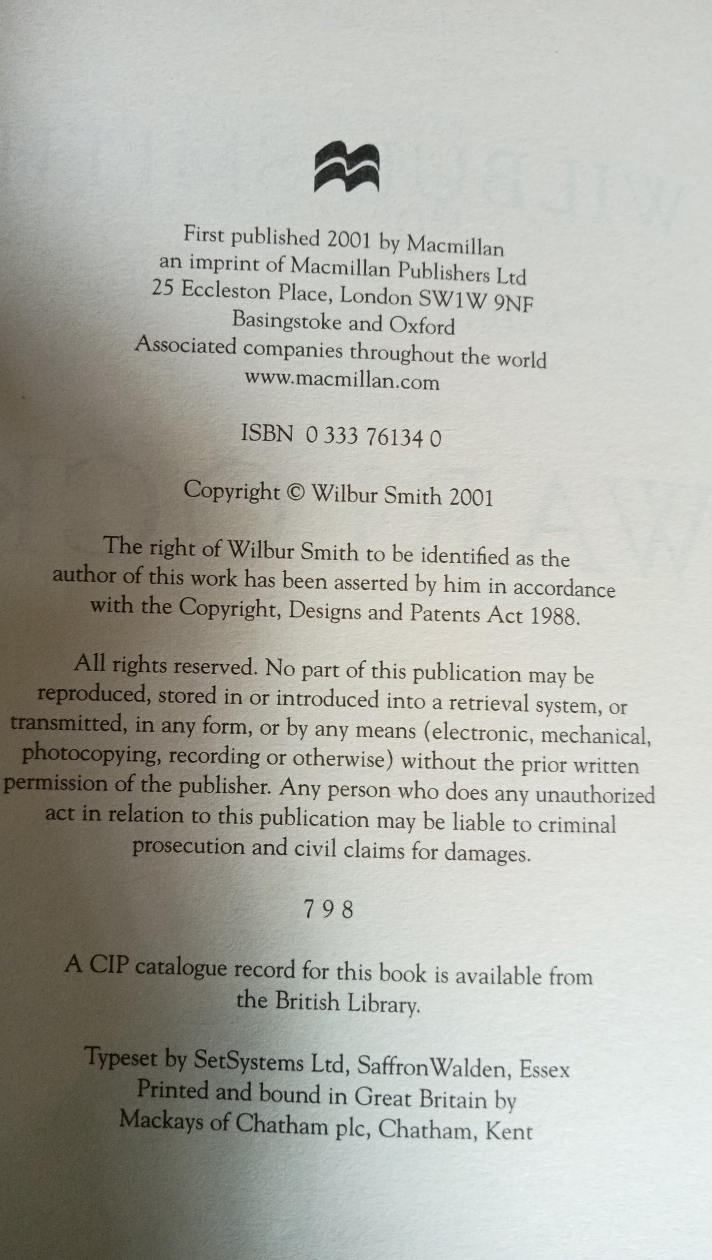 Smith Wilbur, Warlock