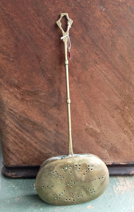Brass bed warmer ornamental