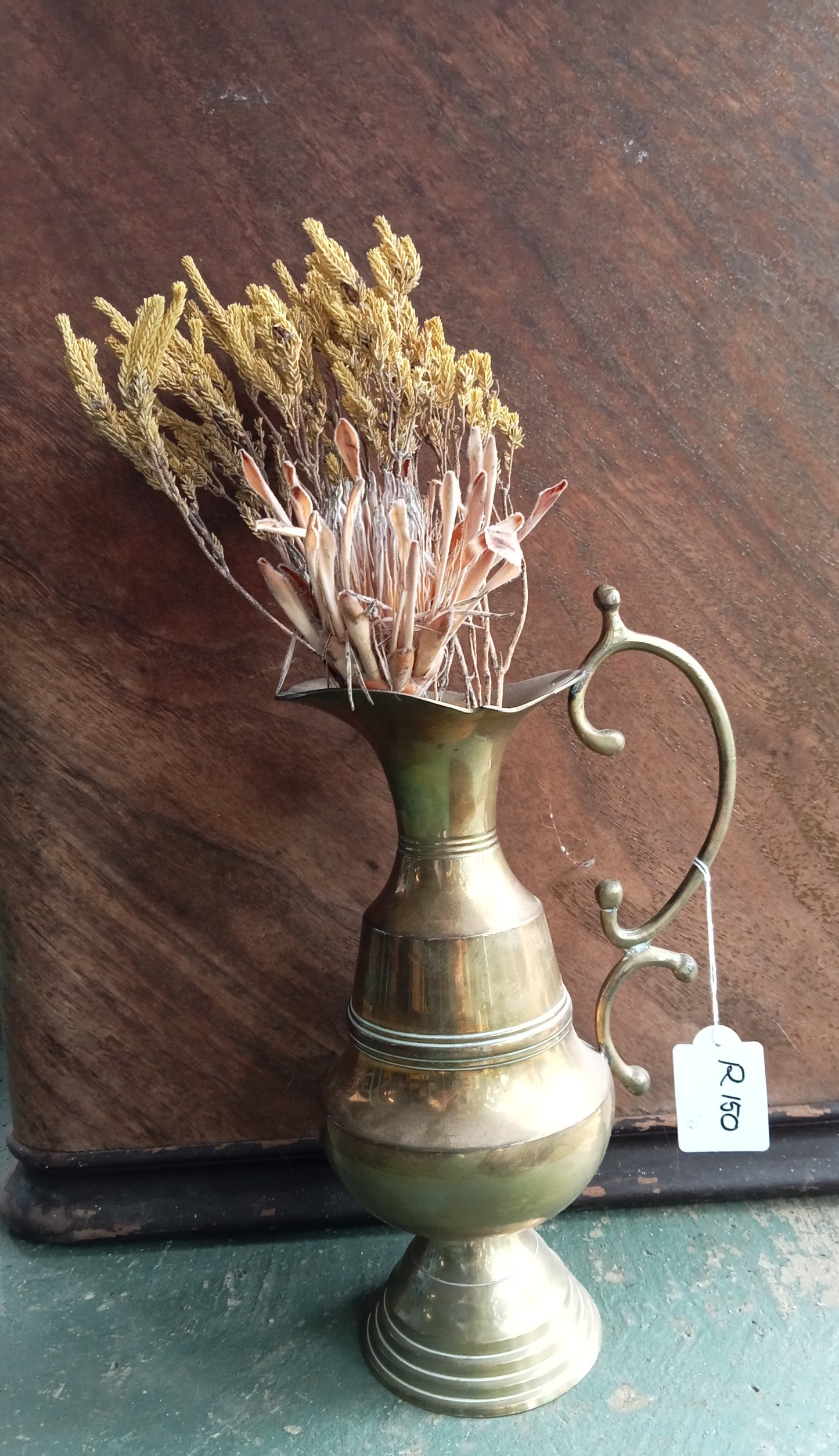 Brass pitcher