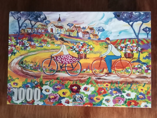 Puzzle A memorable day cycling 1000
