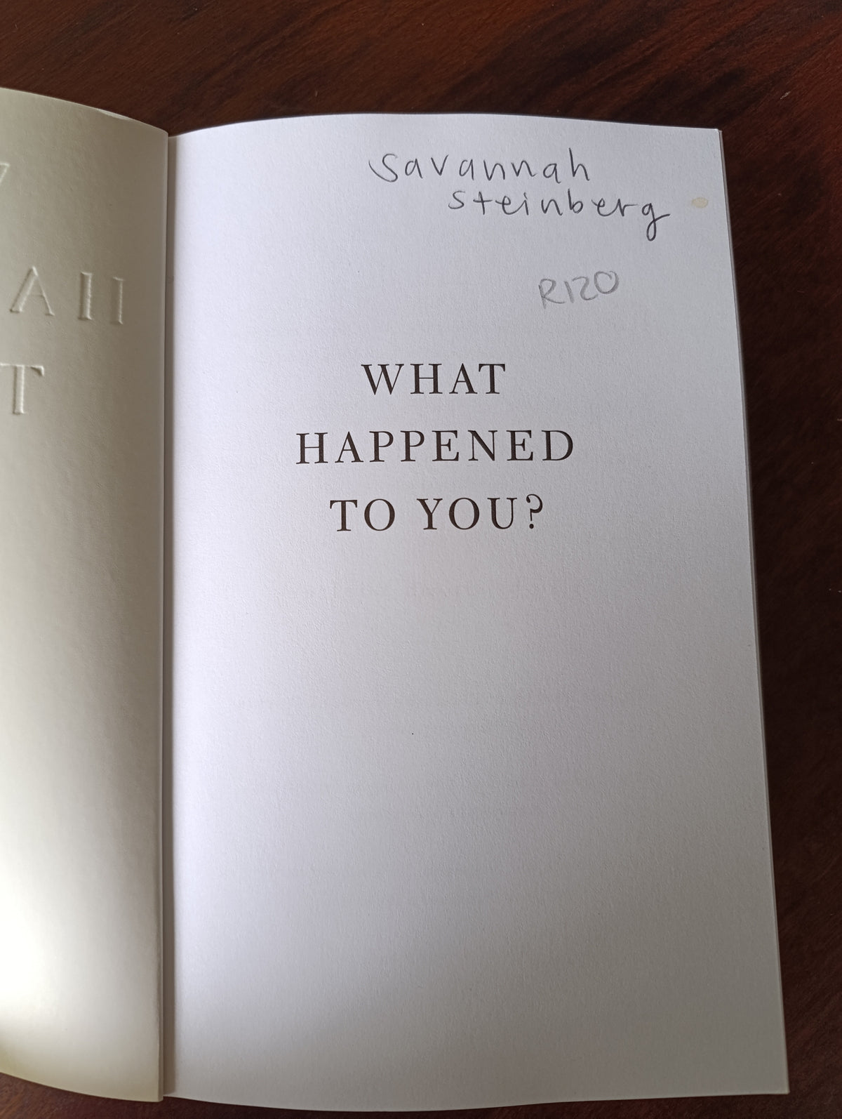 What happened to you? Dr Bruce Perry & Oprah Winfrey