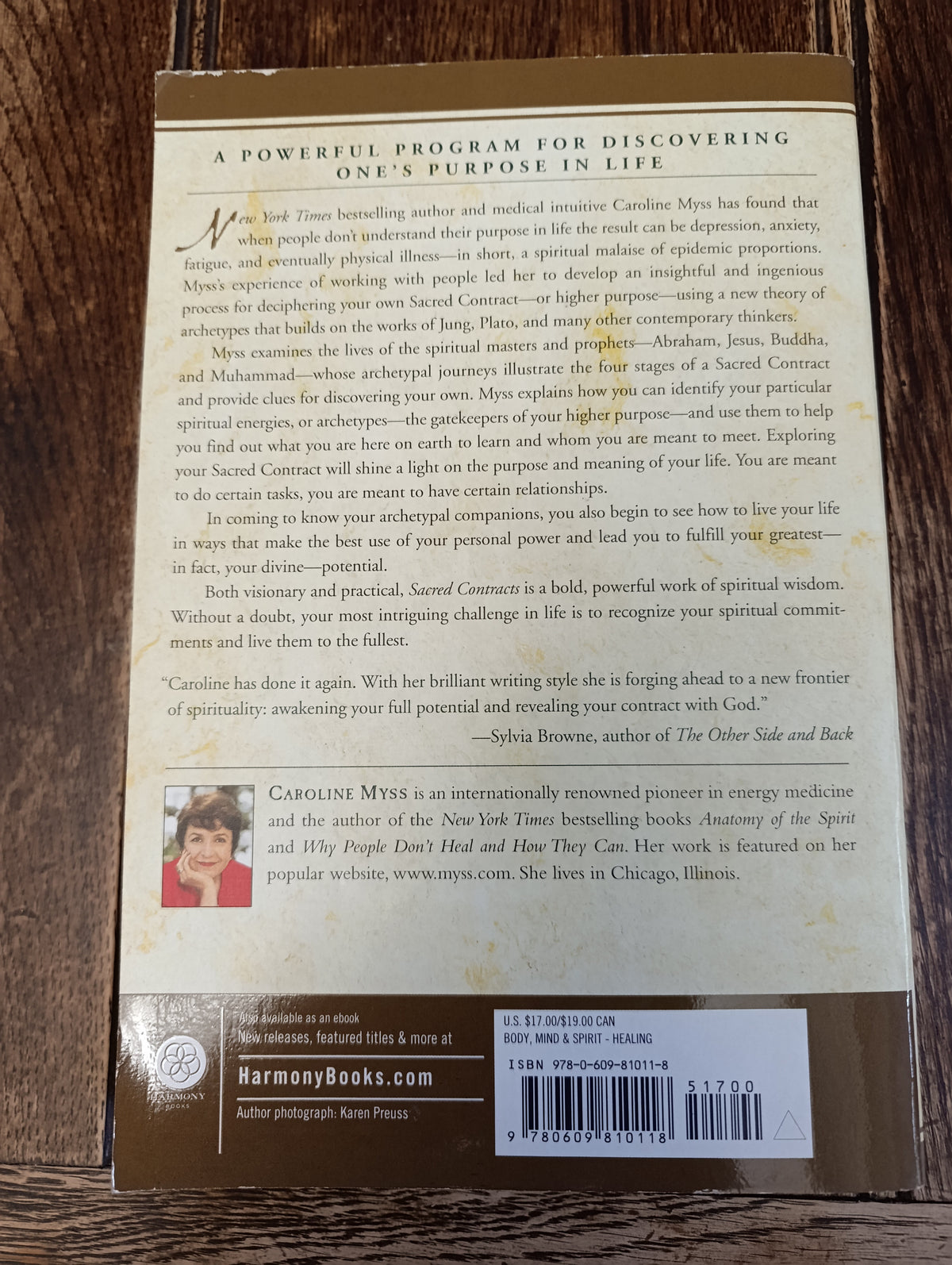 Sacred Contracts, Caroline Myss