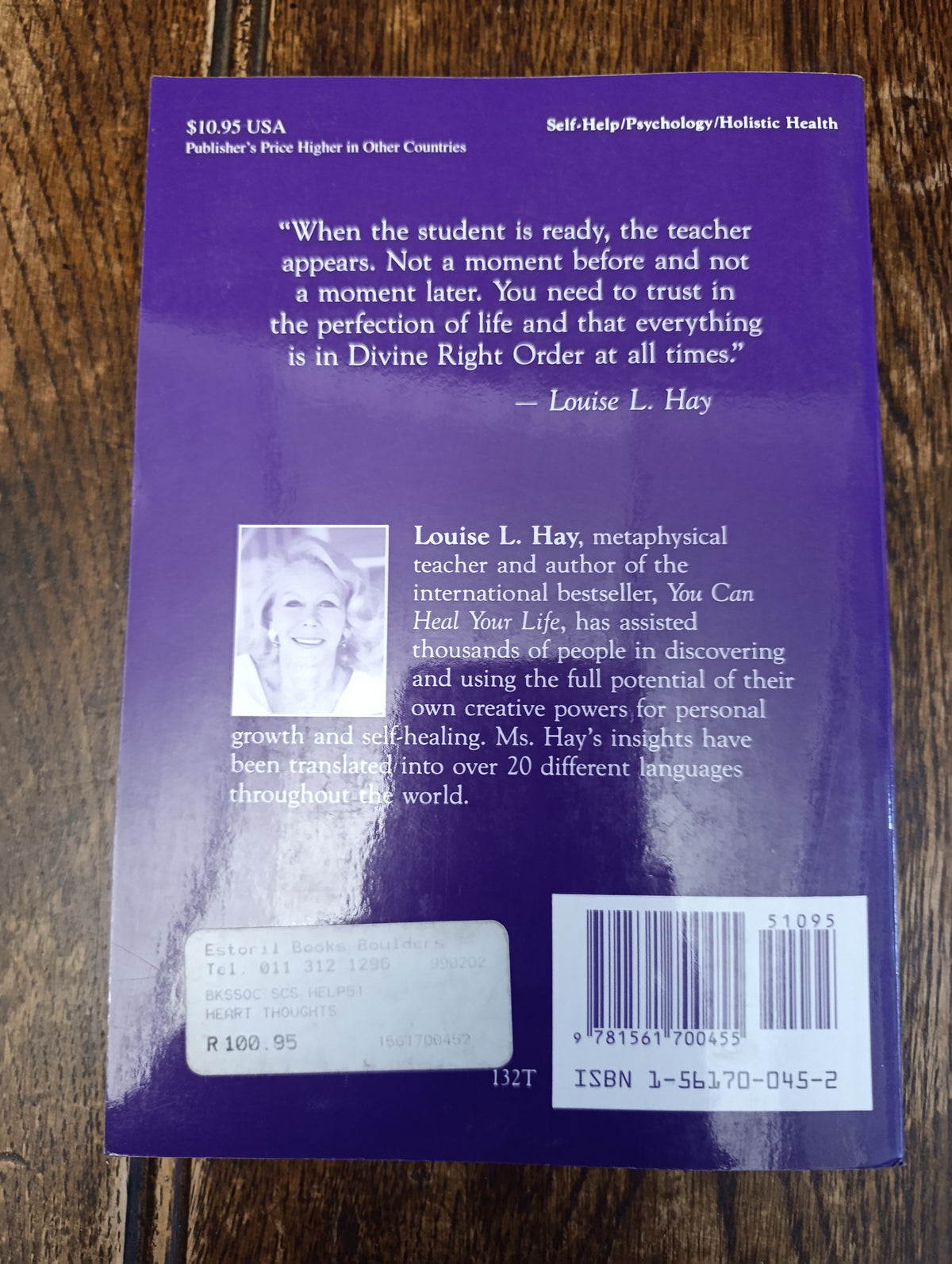 Heart thoughts, Louise L.Hay