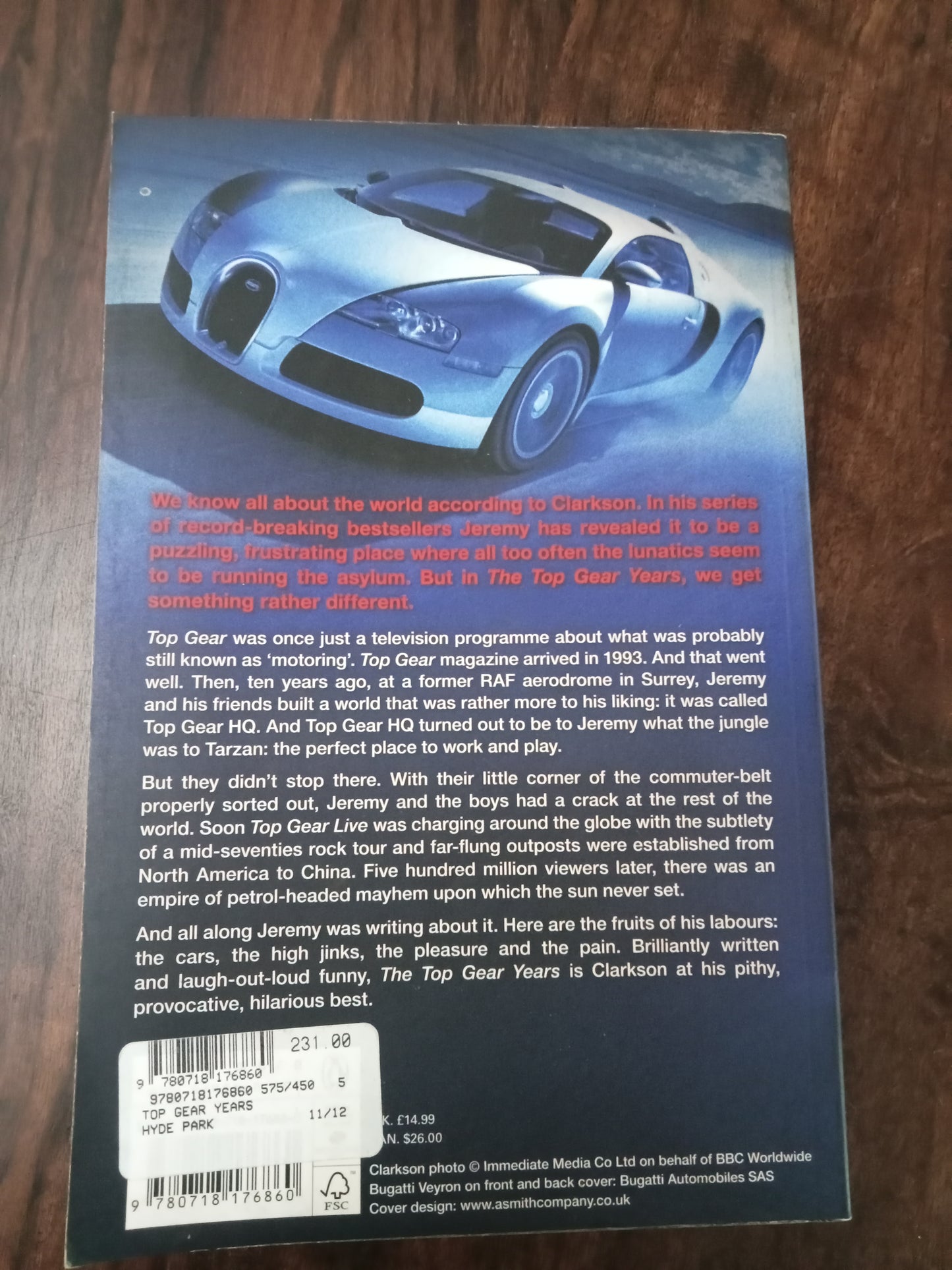 Clarkson The top gear years
