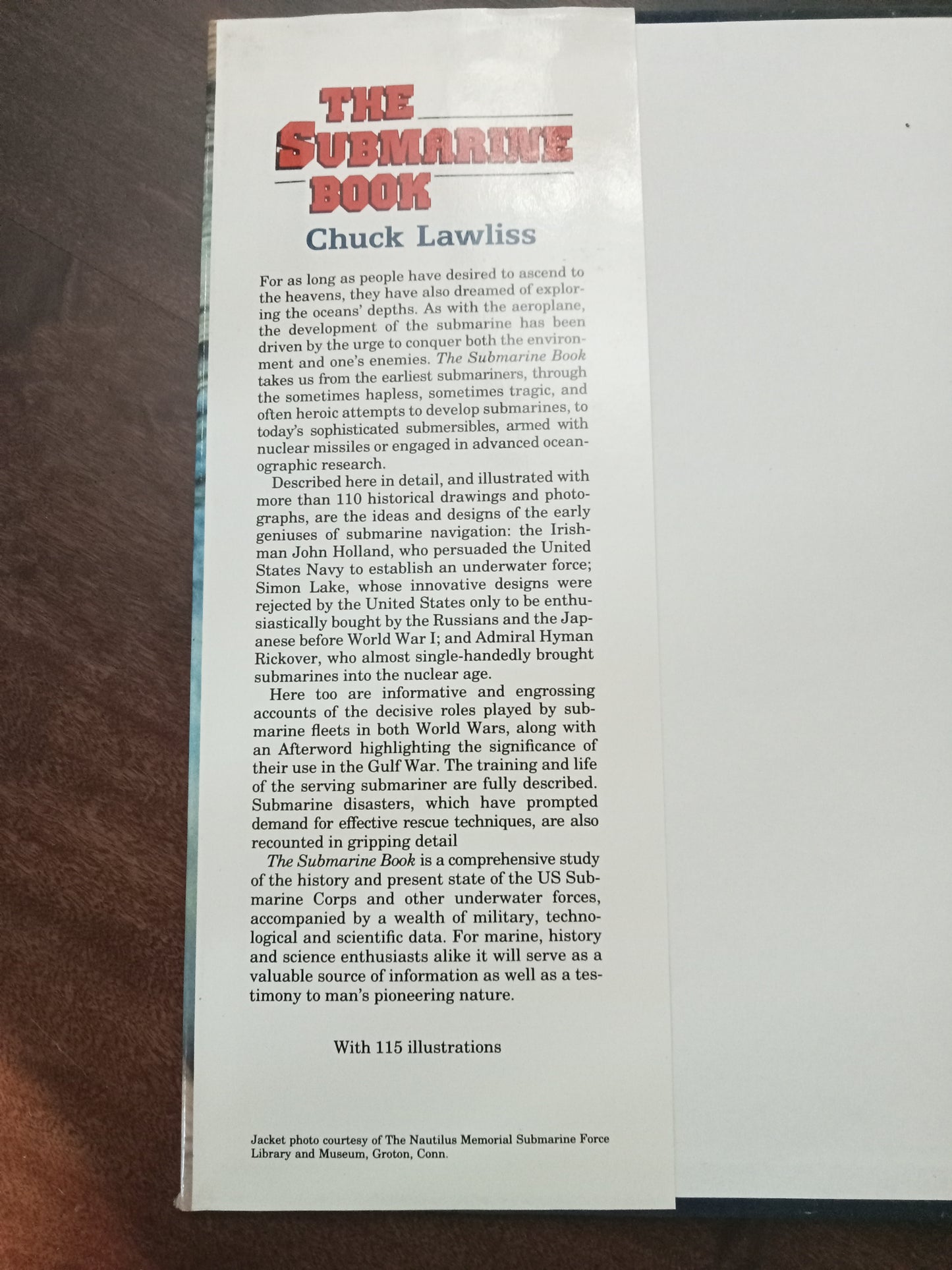 The Submarine book Chuck Lawliss