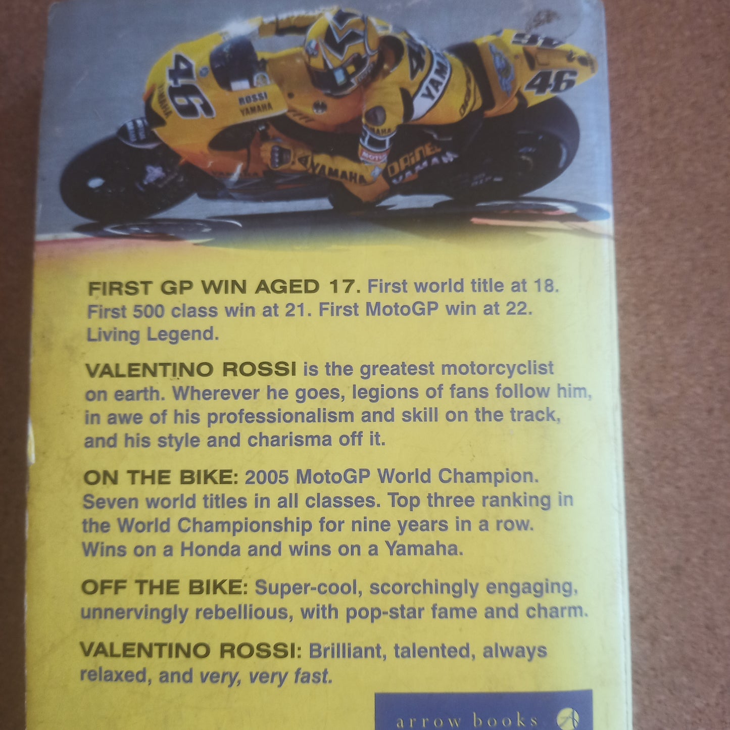 Valentino Rossi, the autobiography