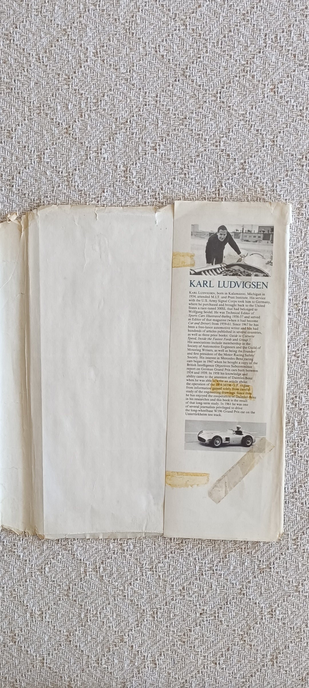The Mercedes-Benz Racing Cars by Karl Ludvigsen