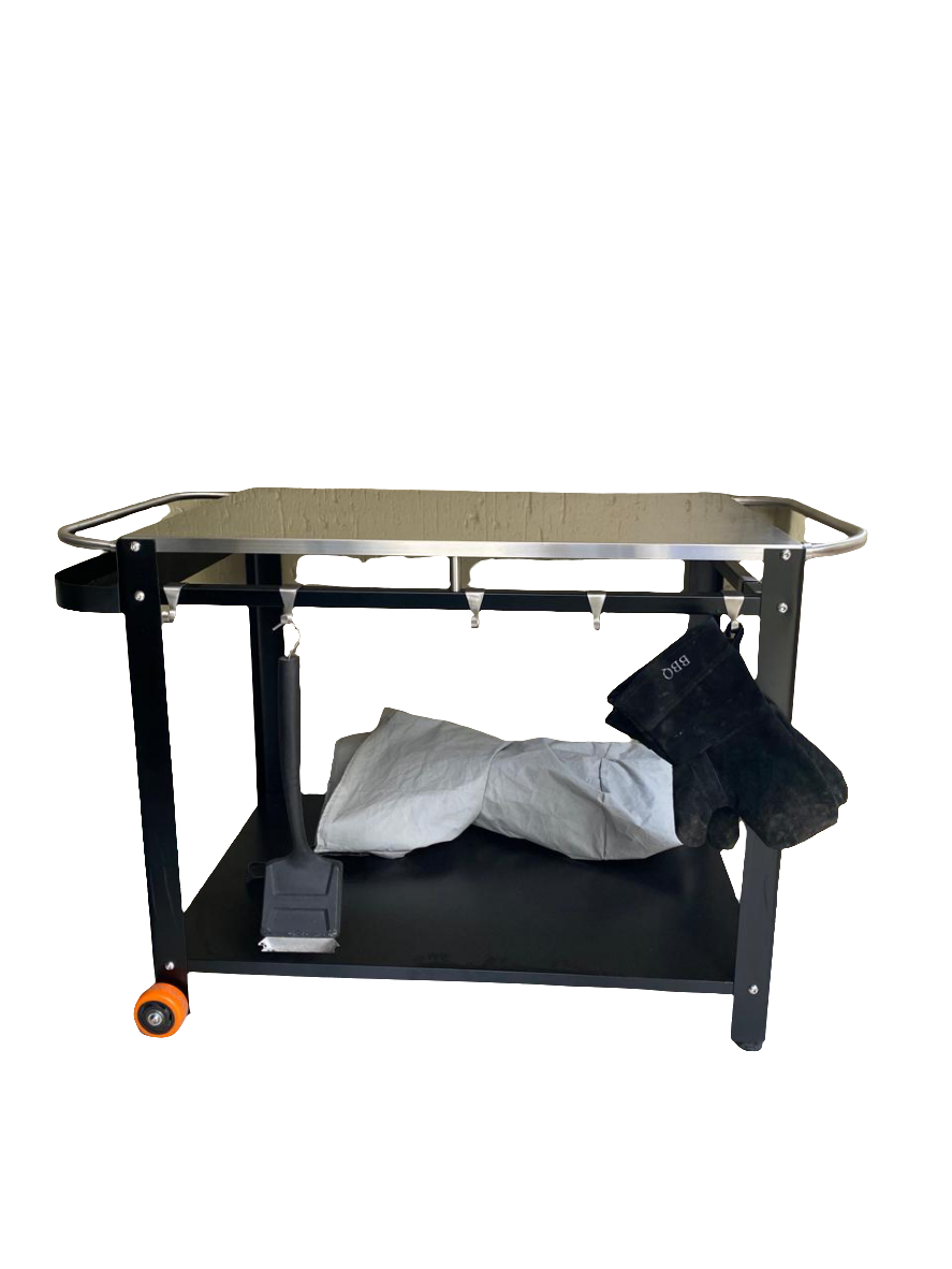 Customised gas braai trolly
