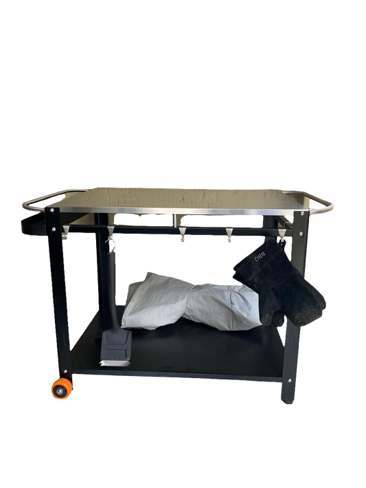 Customised gas braai trolly