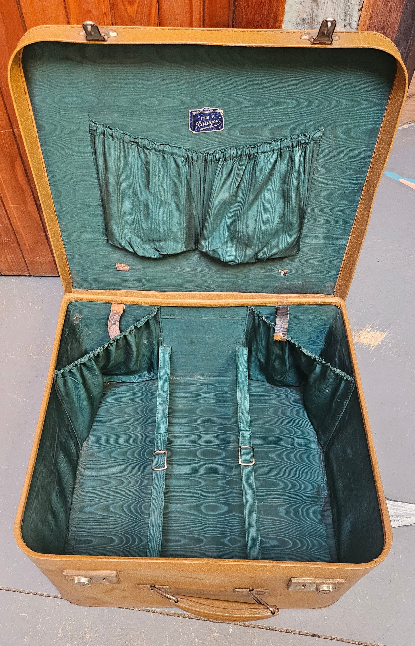 Vintage Suitcase Light Brown