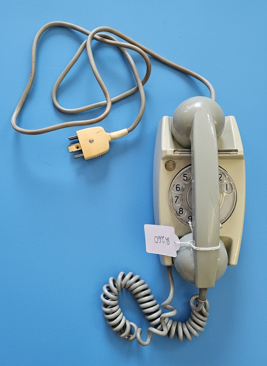 Vintage Telephone Grey