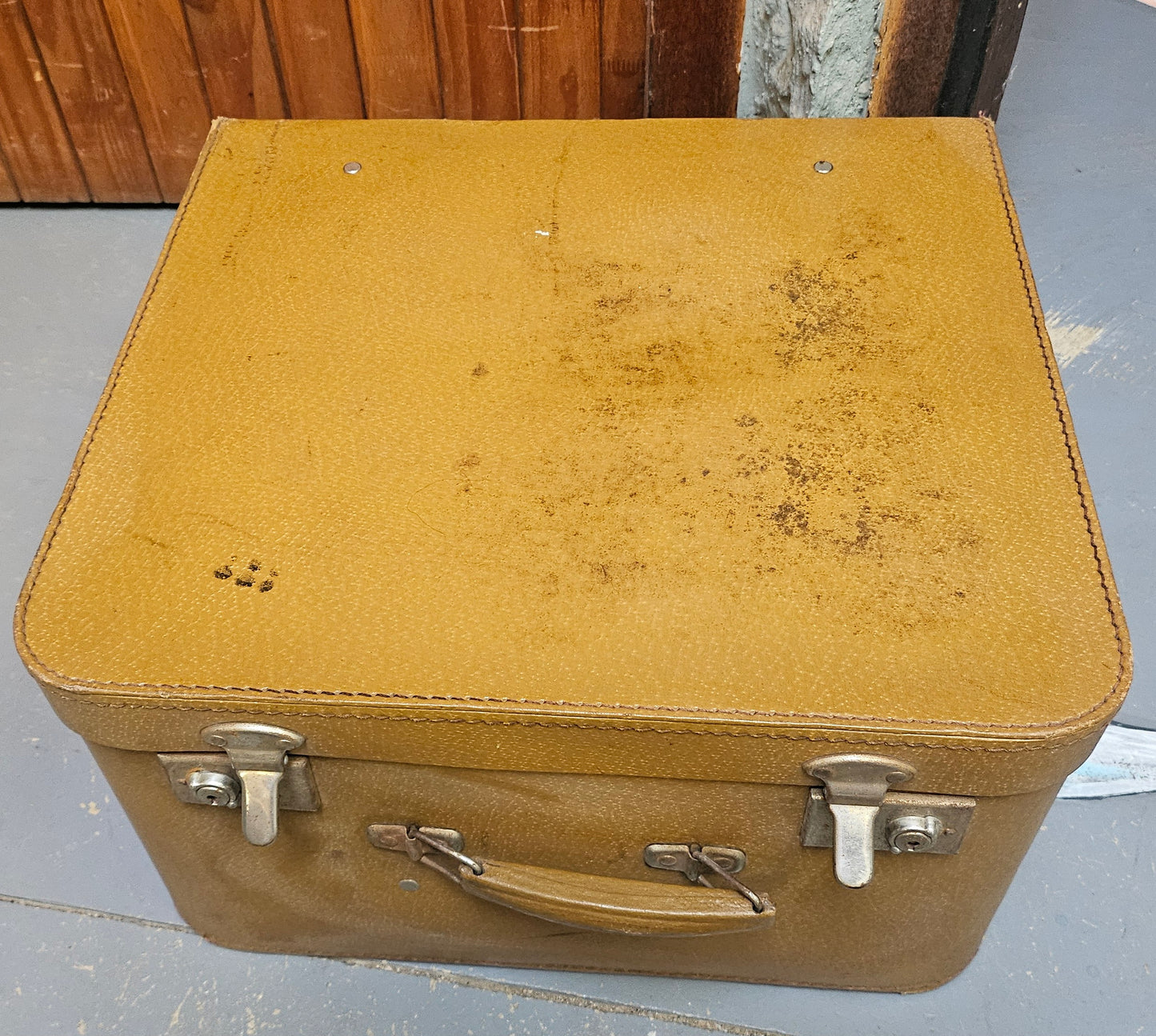 Vintage Suitcase Light Brown