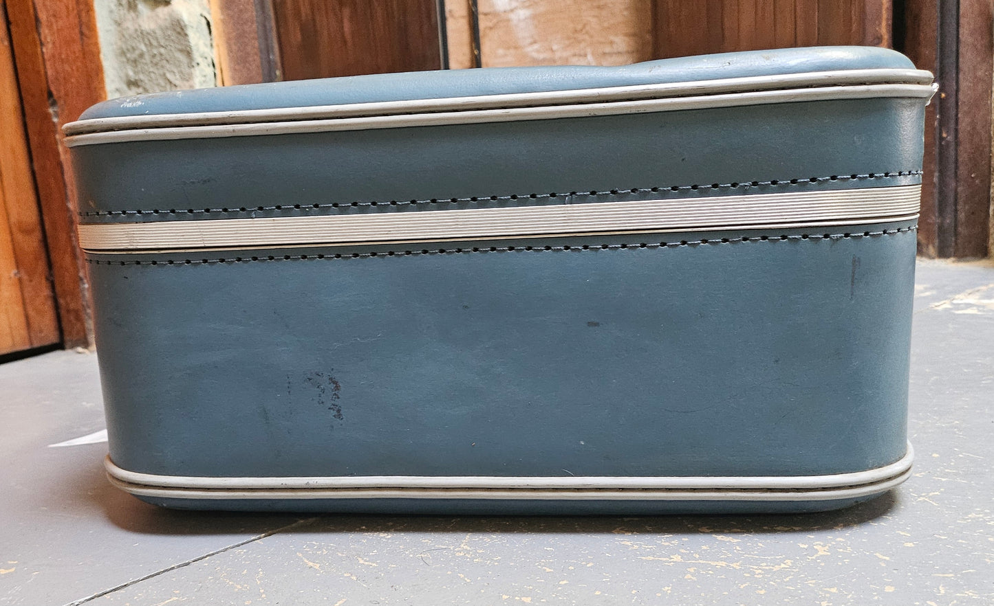 Vintage Suitcase Blue