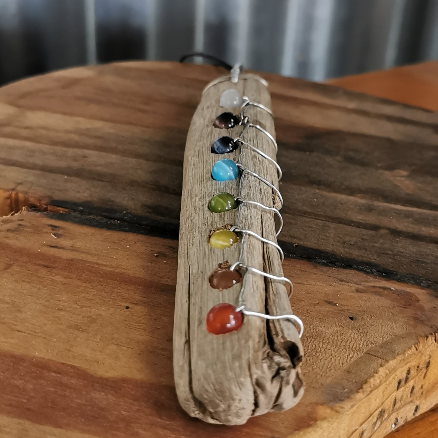 Driftwood Chakra Pendant