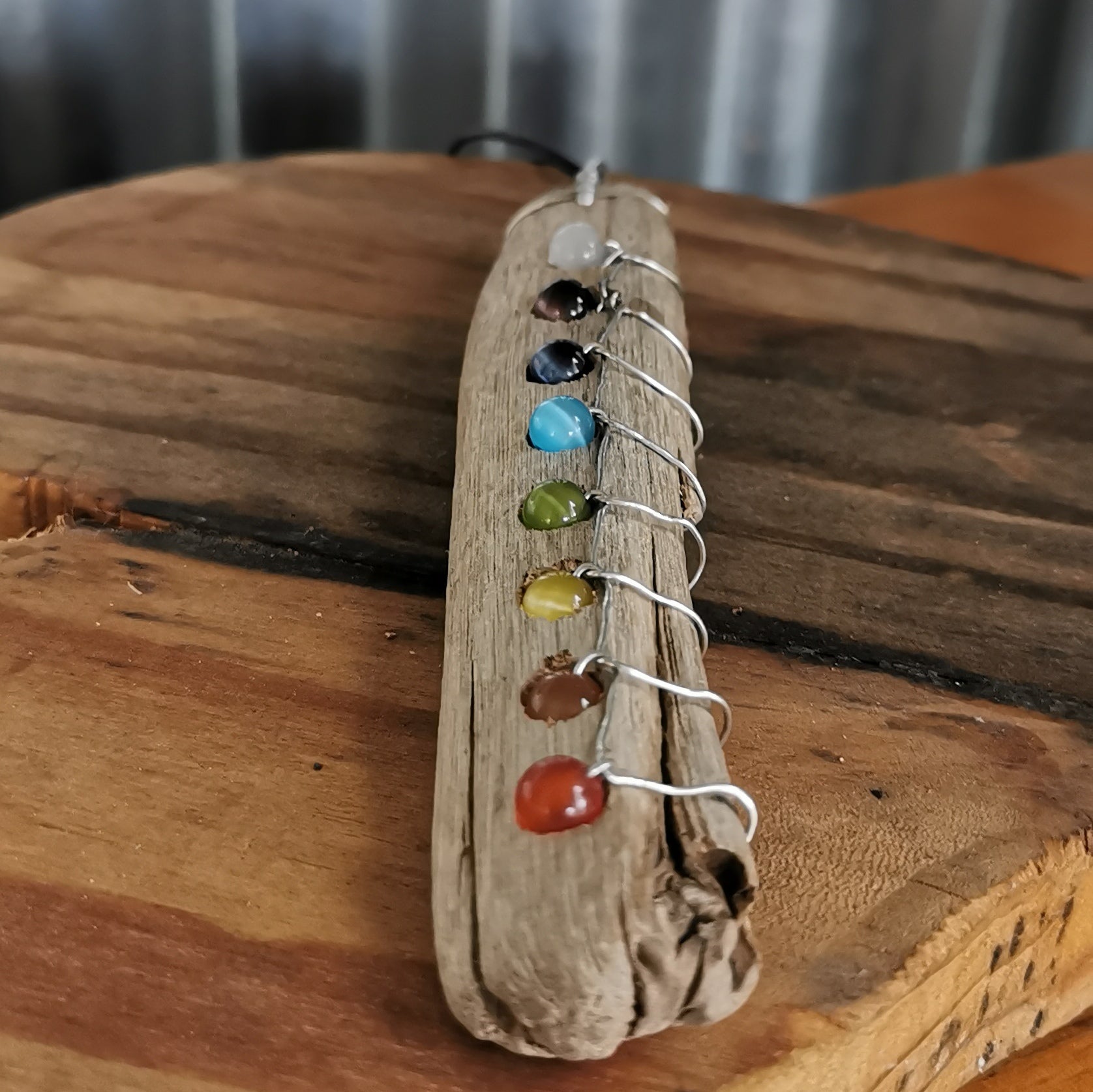 Driftwood Chakra Pendant