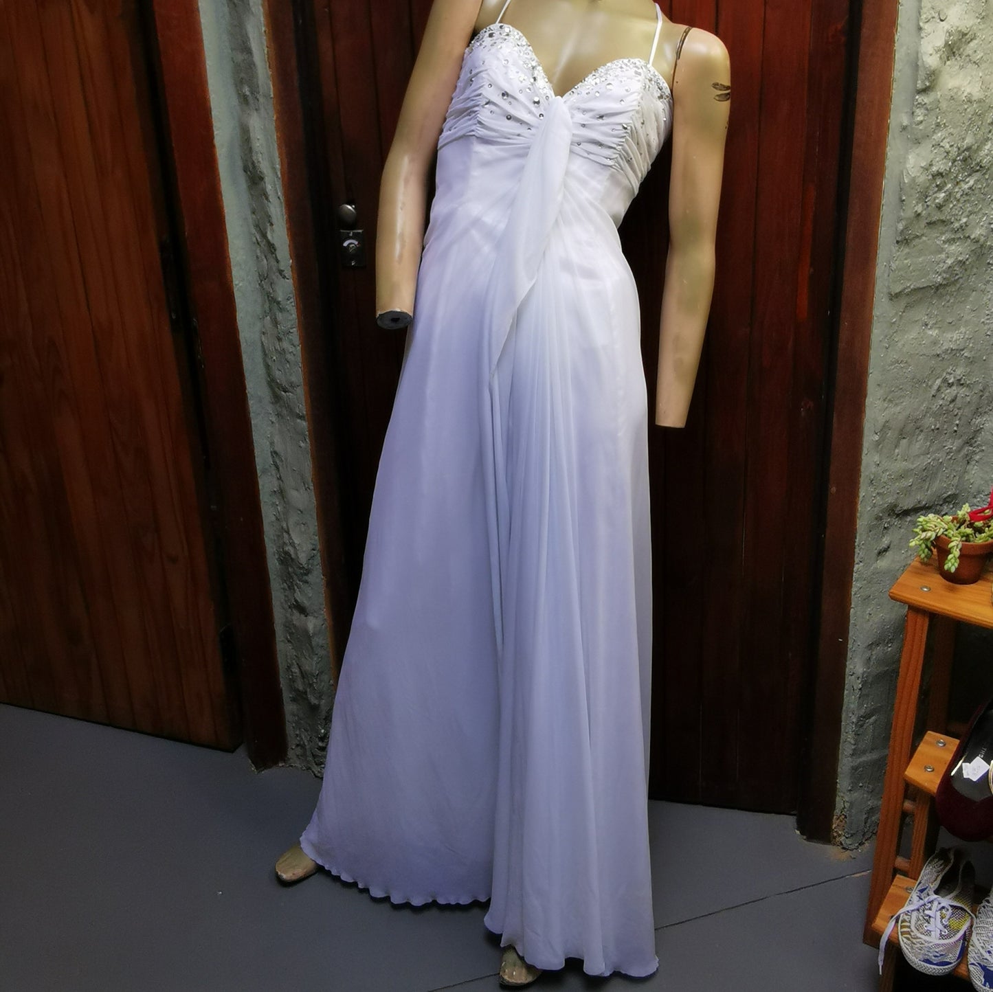 Formal White Dress