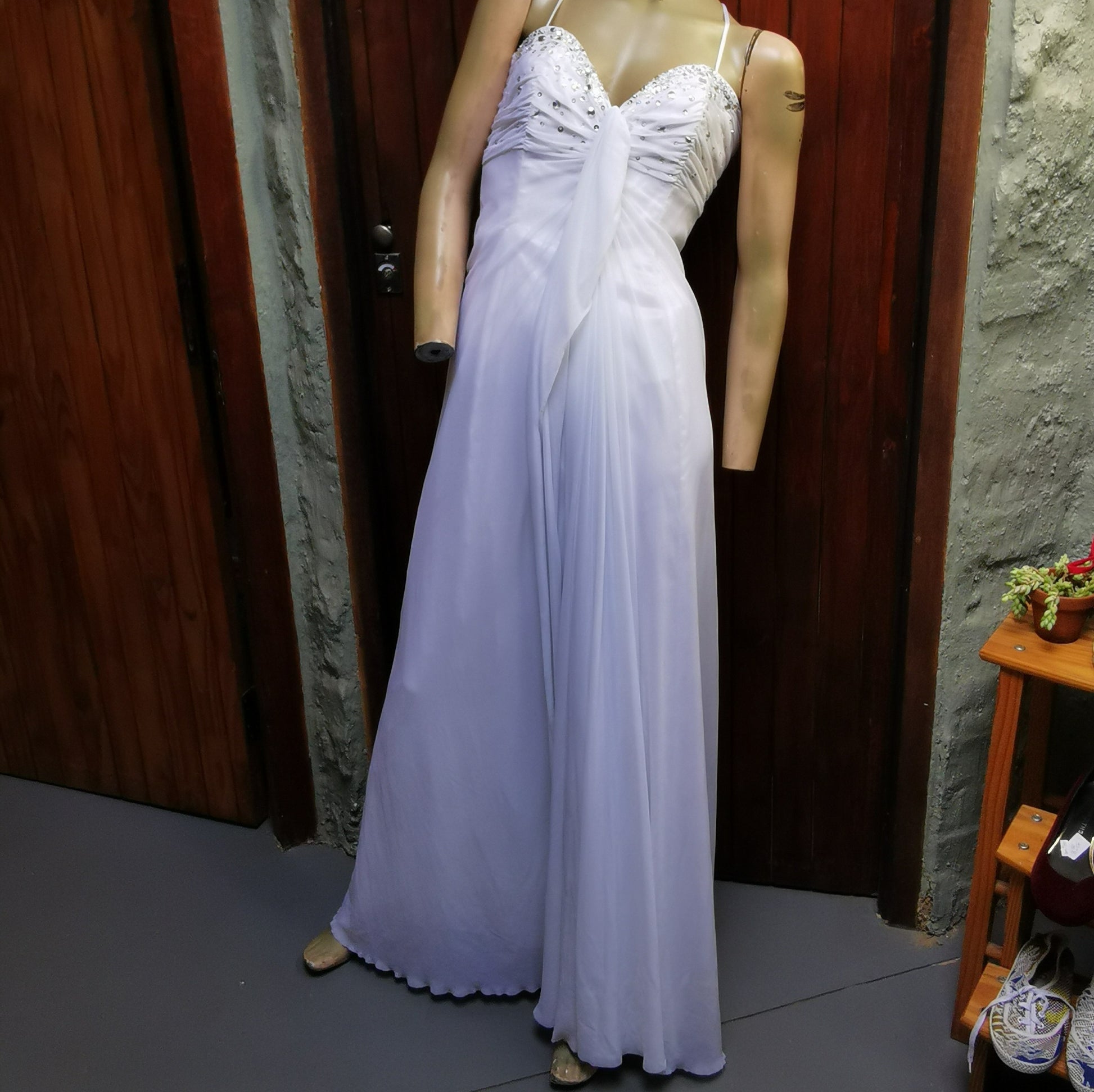 Formal White Dress