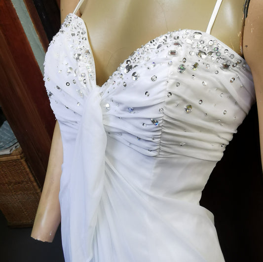 Formal White Dress