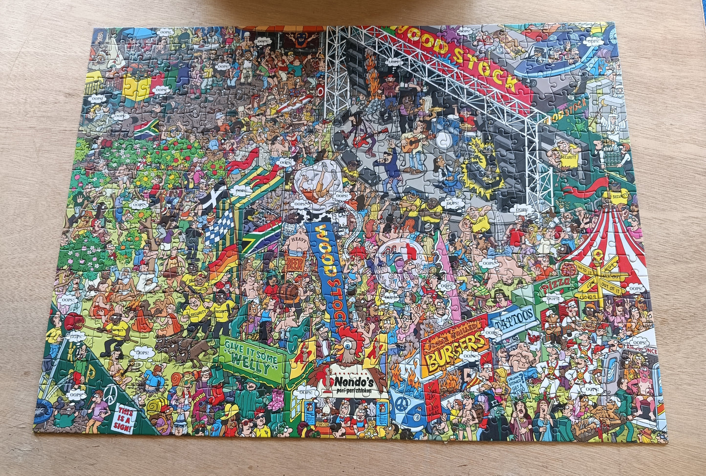 Puzzle RgS Woodstock