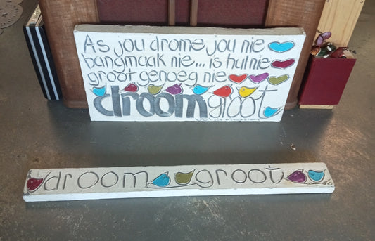 Droom Groot canvas big