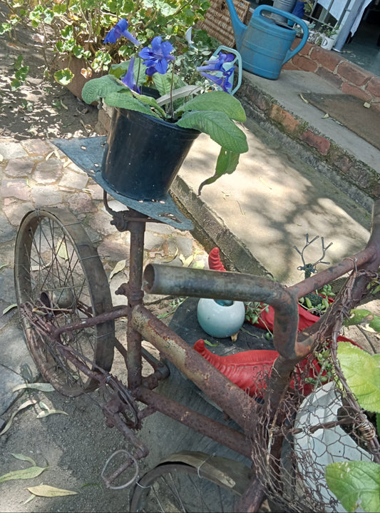 Handmade steel Deco bicycle