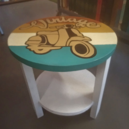 Customised little side table