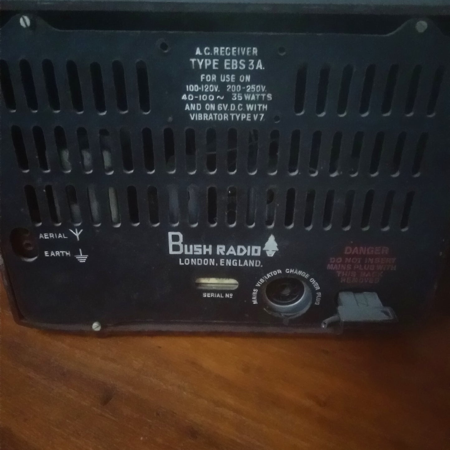 Bush Bakelite Radio