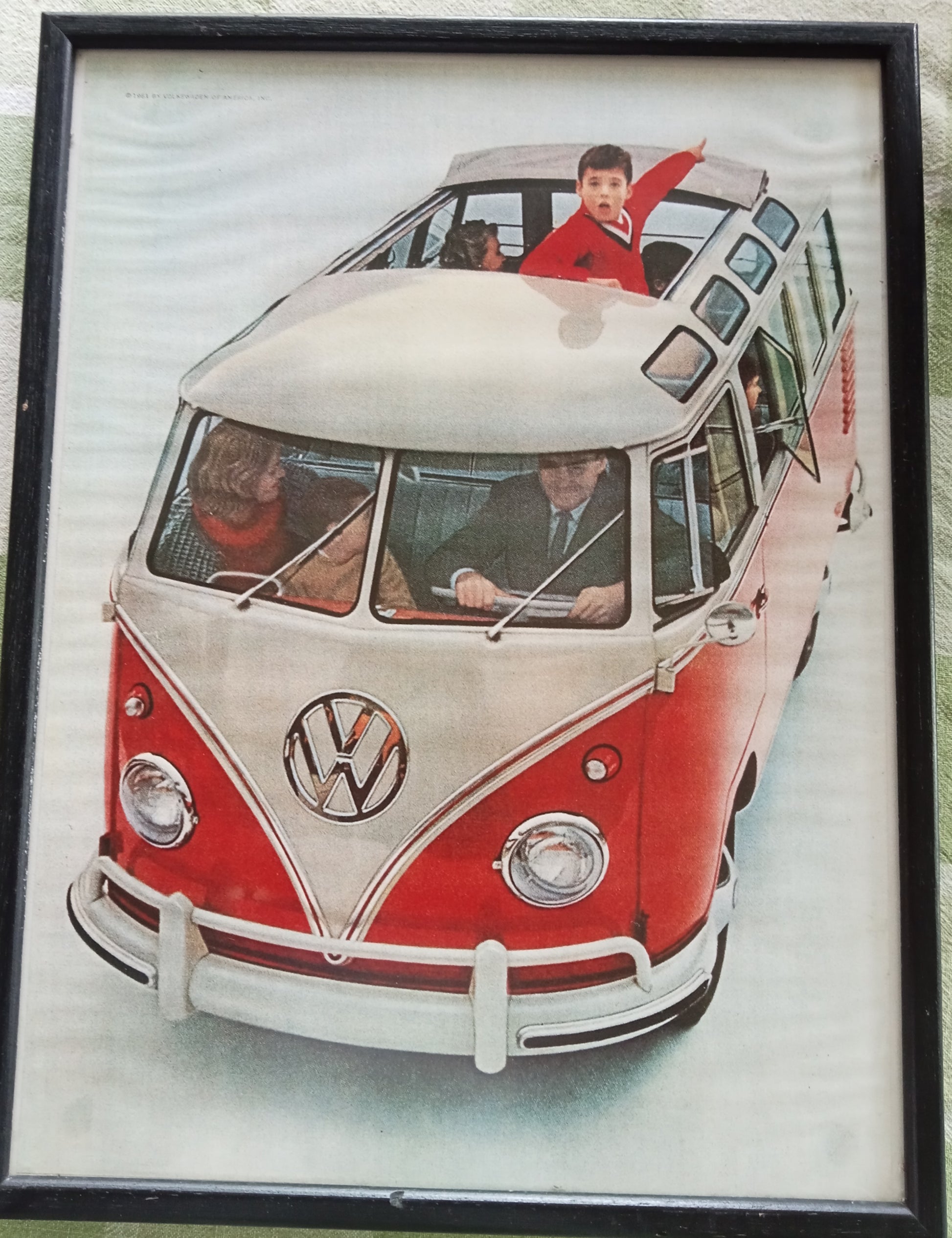 1961 Samba framed poster