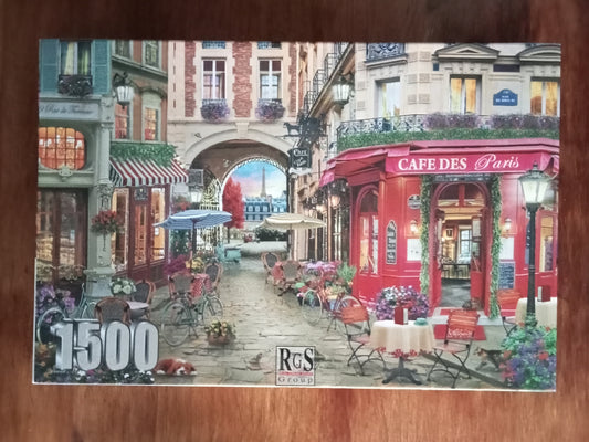 Puzzle Cafe des Paris 1500 pieces 