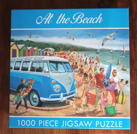 Puzzle At the beach Kombi