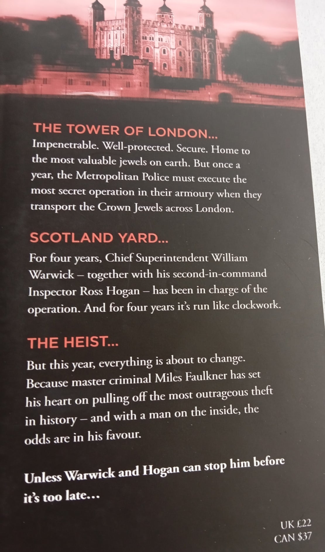 Jeffrey Archer, Traitors Gate