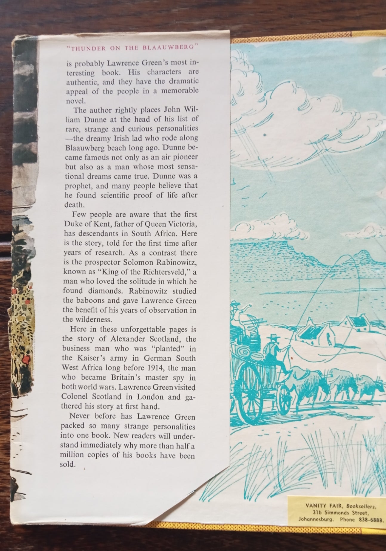 Lawrence G.Green, Thunder of the Blaauwberg 1st Edition