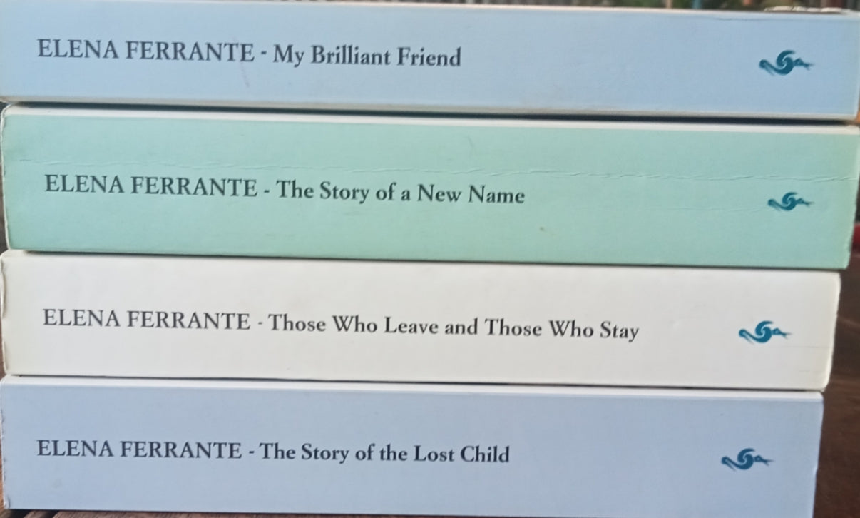 Elena Ferrante, Neapolitan novels full set (4)