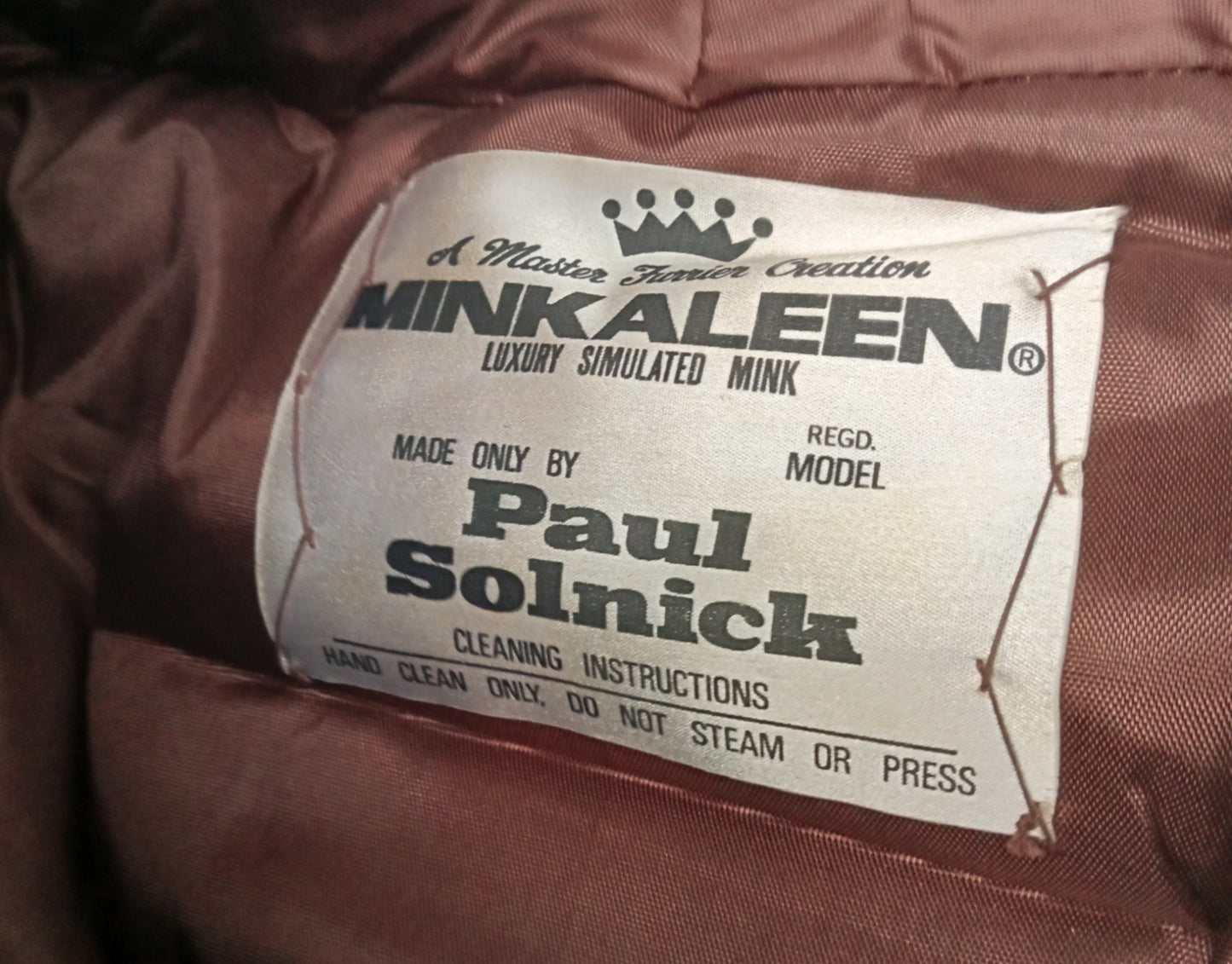 Vintage Minkaleen Stole