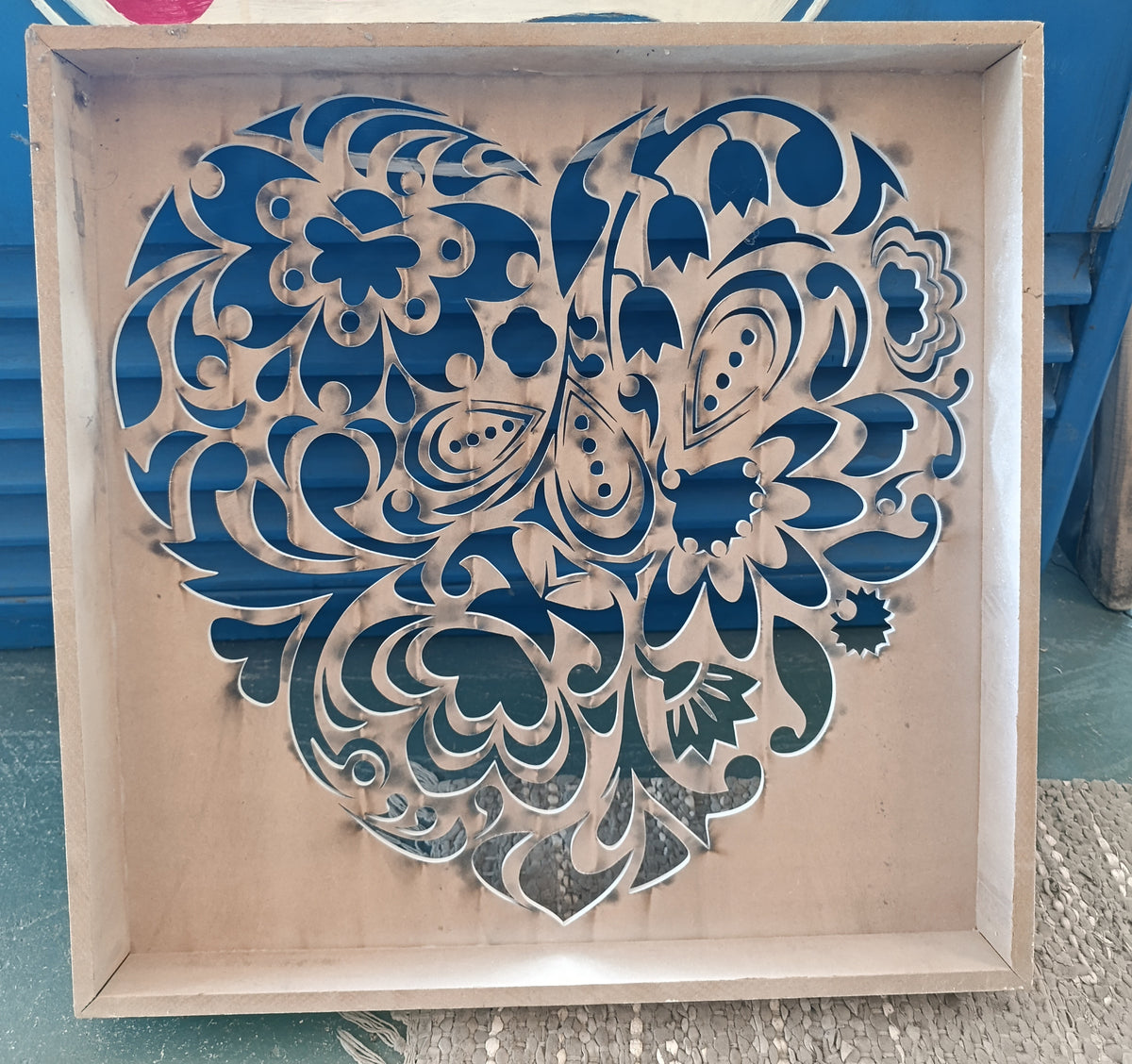 Decorative wall hanging wood