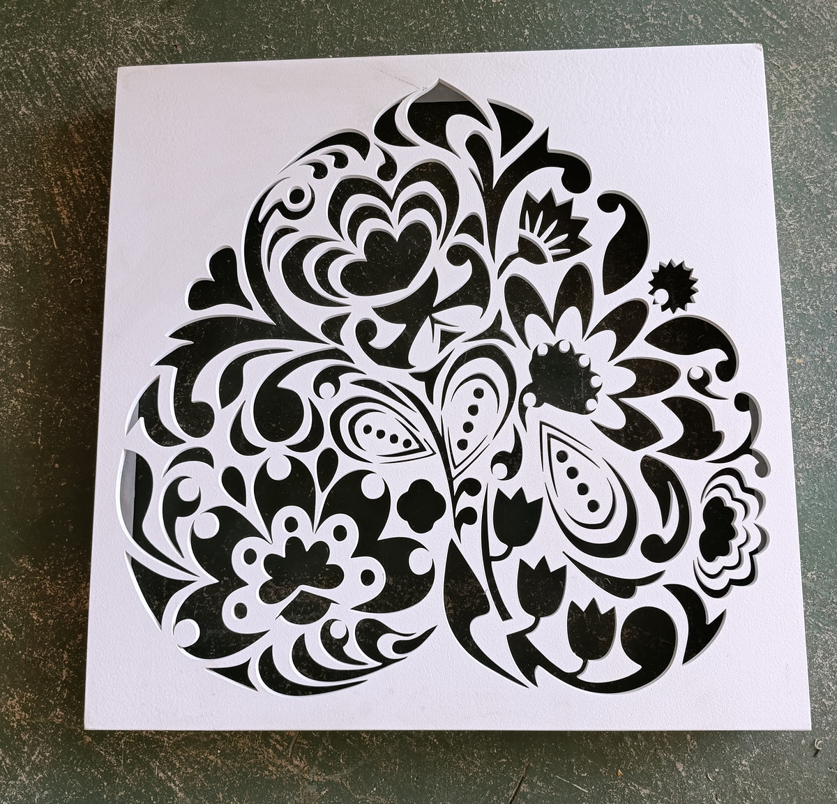Decorative wall hanging wood