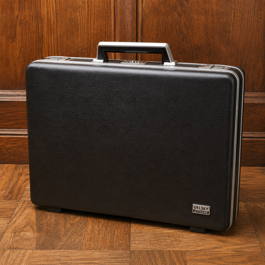 Vintage Delsey Attache Hardcover Briefcase – 1970s