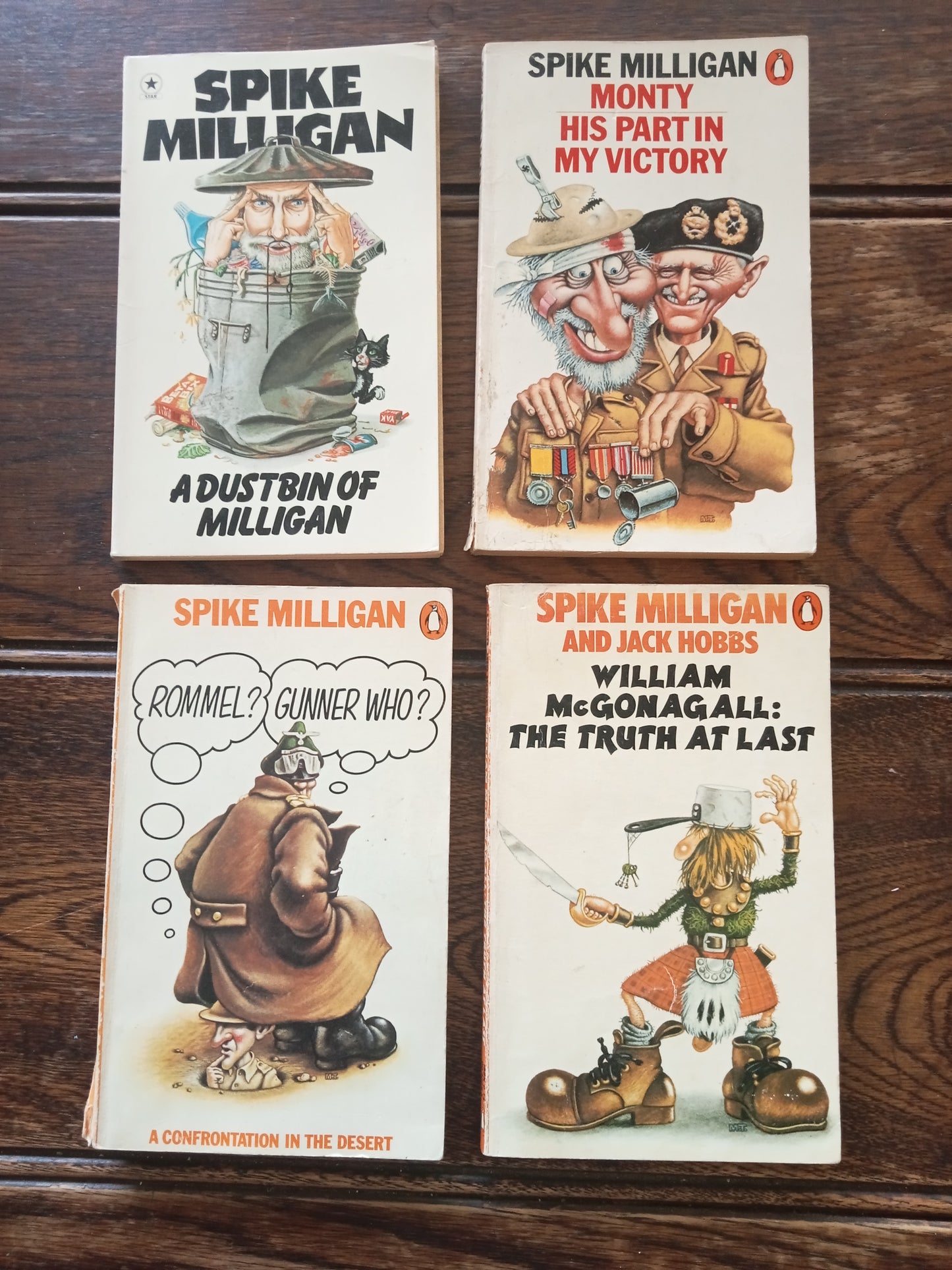Spike Milligan 8 books