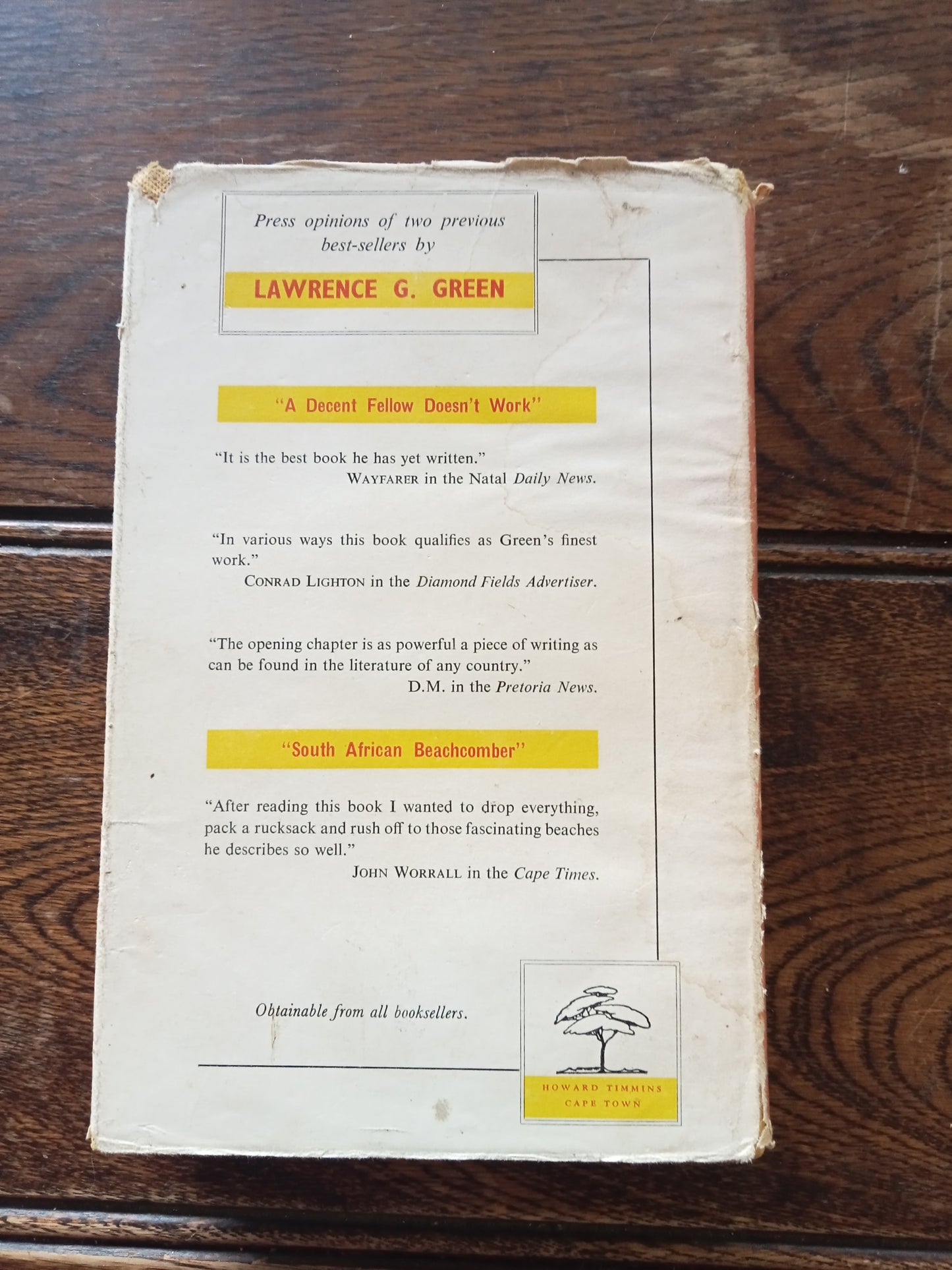 Lawrence G.Green, Thunder of the Blaauwberg 1st Edition