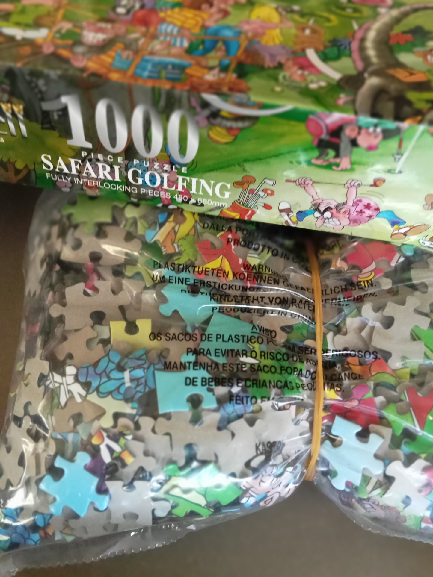 Puzzle Kastell Safari Golfing